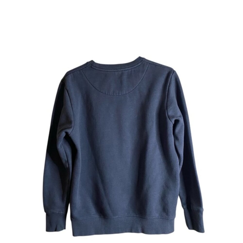 Modern Amusement Women's Blue Graphic Bird Cotton Blend Crewneck Sweatshirt - Picture 8 of 8